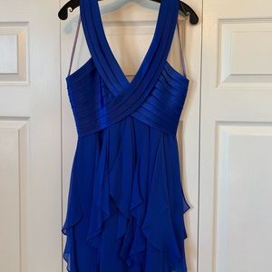 BCBGMAXAZRIA Royal Blue Cocktail Dress